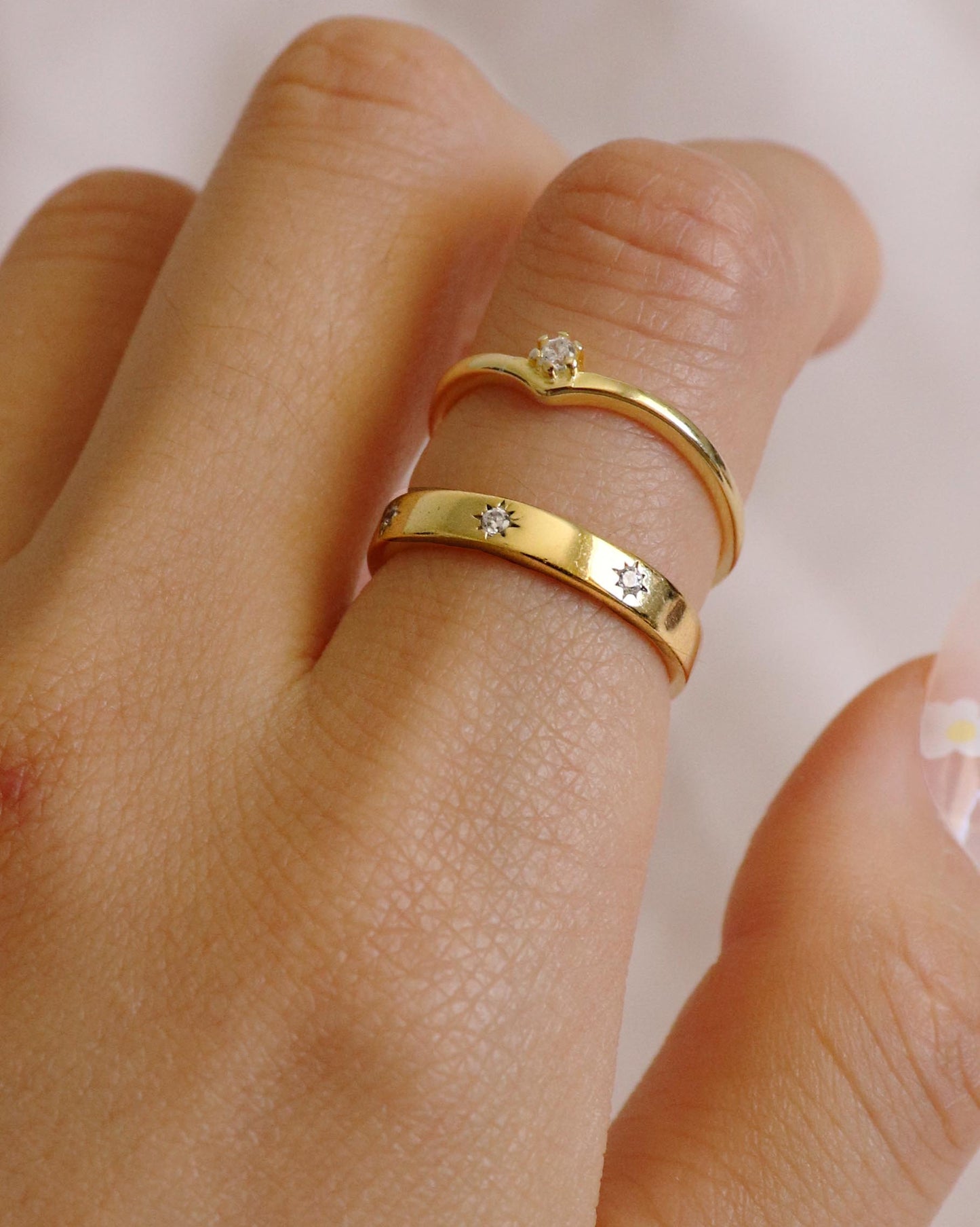starburst-gold-band-ring-adjustable-nz-new-zealand-auckland-akl