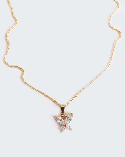 Mariposa butterfly necklace