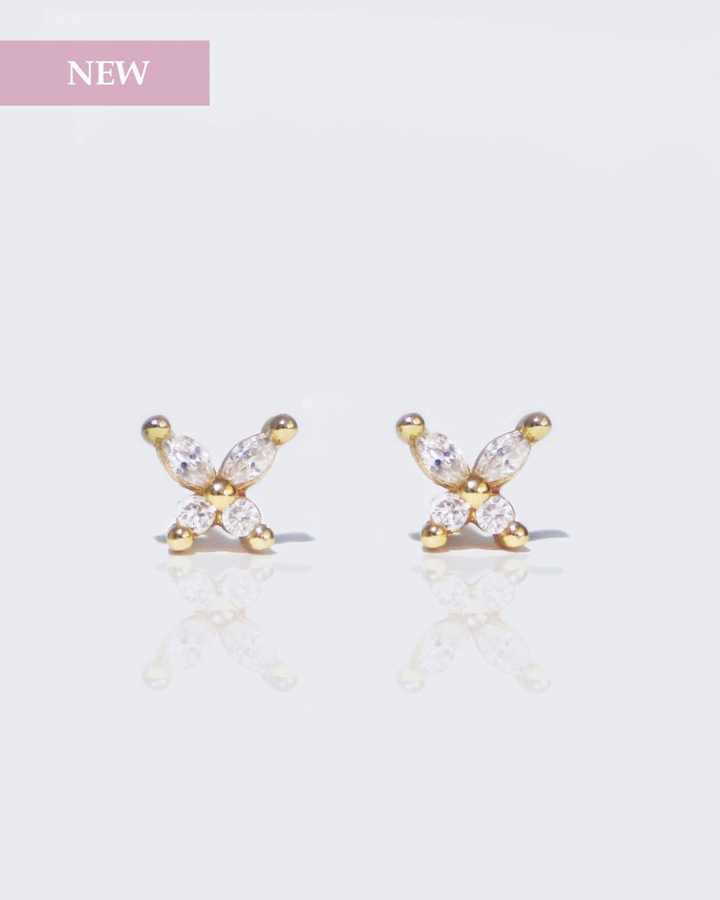 Ella flutter studs